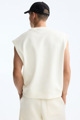 Camiseta sin mangas efecto neopreno Relaxed Fit - H&m фото 7