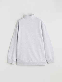 Dik Yaka Erkek ?ocuk Sweatshirt