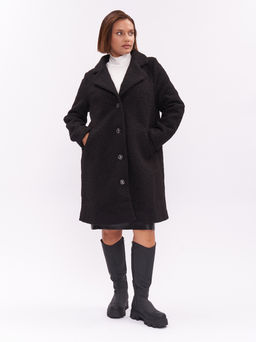 Пальто из букле ZPL13023BLK01 - Артесса фото 14