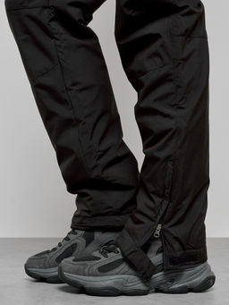 Полукомбинезон утепленный мужской зимний горнолыжный черного цвета 7431Ch - Colannia фото 39