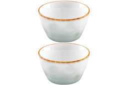 Набор 2 салатников 550 мл 13,5*13,5*7,5 см Кантри, голубой, фарфор - Elan gallery фото 4