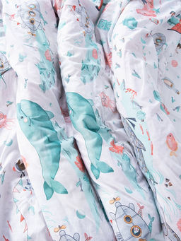 Простыня на резинке 080*160 см, перкаль, детская расцветка (Морячок) - Ивановотекстиль фото 4