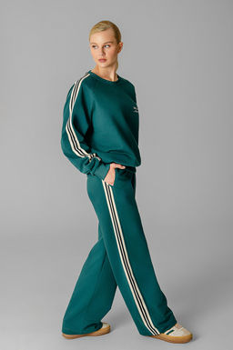 Арт. 2544   Костюм женский с брюками 44-52 (5 шт) Цвет:изумруд