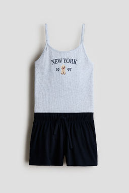 Conjunto de camiseta de tirantes y pantal?n corto - H&m фото 3