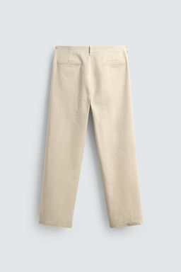 PANTALON CHINO REGULAR FIT / Beige claro - Zara фото 8