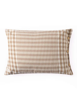 Постельное бельё Этель 1.5 сп Beige cage 155х210 см,160х240 см, 50х70-2шт, 100% жатый хлопок, 140 гр/м2  фото 9