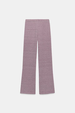 PANTAL?N STRETCH ESTRUCTURA / Morado