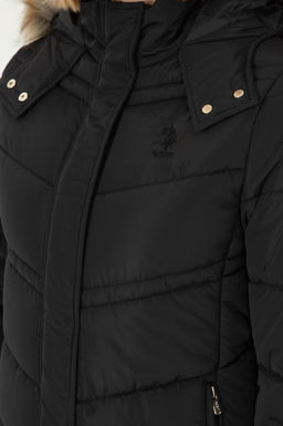 Женское черное пальто - U.s. polo assn фото 7