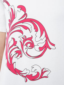 Футболка женская ZZ-WR020302-X5 fuchsia - Eleganzza фото 4