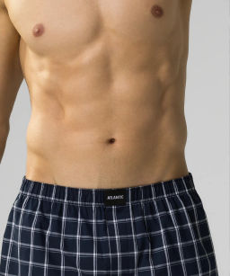 ATLANTIC MBT-001 Трусы боксеры Cotton темно-синий  фото 4