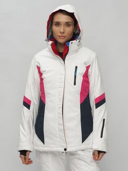 Горнолыжный костюм женский белого цвета 02201Bl - Chunmai фото 11