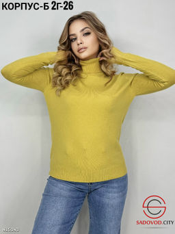 Водолазка женская однотонная - Bruno фото 4