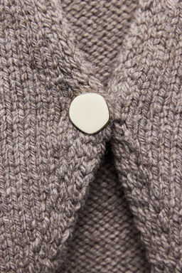 BUTTONED KNIT CARDIGAN - Zara фото 9