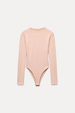 LONG SLEEVE POLYAMIDE BODYSUIT - Zara фото 5