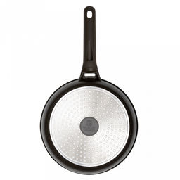 Сковорода с антипригарным покрытием д26см, h6см, s2мм, дно д20,6см, s4,3мм, литой алюминий, бакелитовая ручка с покрытием "soft-touch", "TalleR" (Китай) Подходит для всех видов плит, включая индукционную.
