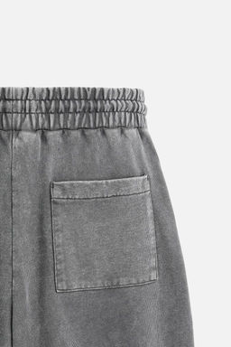 OVERSIZE FADED JOGGER TROUSERS - Zara фото 9