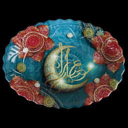 Поднос овалный 30 см / 30522 /уп 200/ мусульманский - ГалеонТрейд фото 9