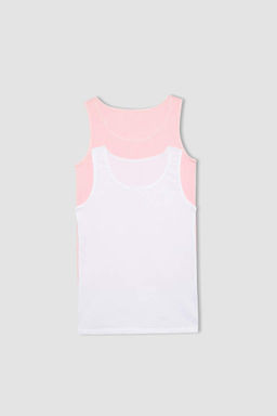 Майка из двух частей для девочек - Defacto фото 4