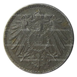 Монета 5 пфеннигов 1920 года A Германия