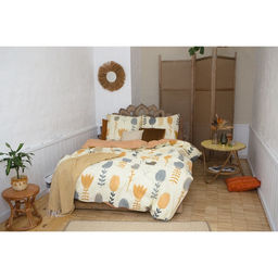 Постельное бельё Этель 2 сп Autumn flowers 175*215 см, 200*220 см, 70*70 см - 2 шт  фото 13