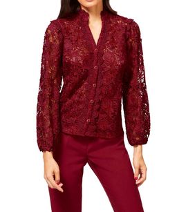 Блузка, вишневая - Heine фото 5