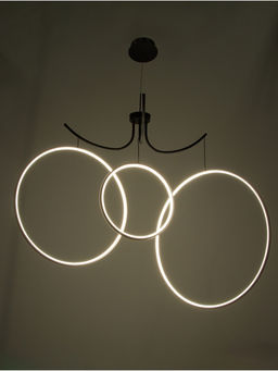 Люстра Emilia 174 Вт LED 3000-6000К белый Ø67×120 см