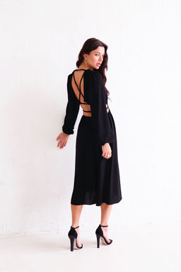 11278 Платье чёрное - Martichelli фото 16