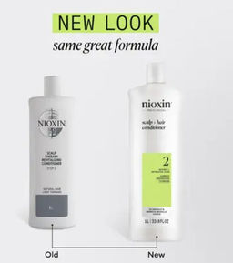 Кондиционер Система 2 для натуральных истонченных волос, 1000 мл Nioxin  фото 3