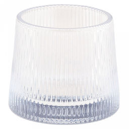 Стакан стеклянный Баланс 190мл, д6,8см, h7,4см, грани, вращающийся, набор 6шт, в коробке, Дели Гласс (Deli Glass) (Китай)