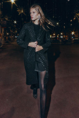 SOFT SHIMMER COAT - Zara фото 13
