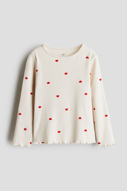 Camiseta de manga larga en punto