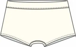 ALMANDO MELADO Трусы женские "culotte" База Цвет:молочный