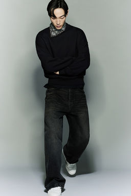 Sudadera de algodon Oversized Fit