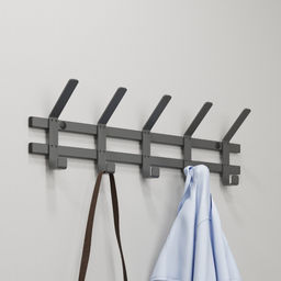 Вешалка настенная "ТОРОНТО 5" (Графит) ВНТ5 ГР Вешалка настенная "ТОРОНТО 5" (Графит) ВНТ5 ГР