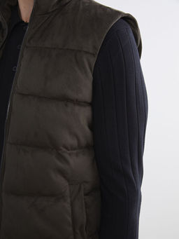 Standart Kal?p Dik Yaka Erkek ?i?me Yelek