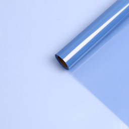 Пленка для цветов «Хрусталь», сапфировый, 58 см × 10 м