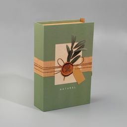 Коробка - книга, упаковка подарочная, «С любовью», 20×12.5×5 см