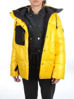 8329 YELLOW Куртка зимняя женская (200 гр. холлофайбера) - Fashion фото 7