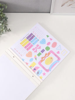 Фотоальбом магнитный на 20 листов Лисёнок с сердечками, кожзам, в коробке, 2.6?32?33.5 см