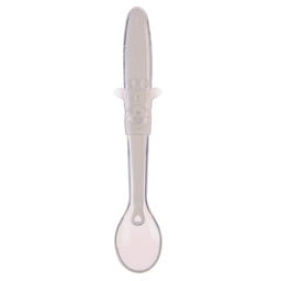 Ложка силиконовая детская Жирафик, цвет белый - Крошка я фото 5