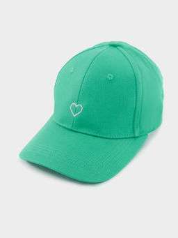 Бейсболка женская зеленая с вышивкой - Mark formelle фото 2