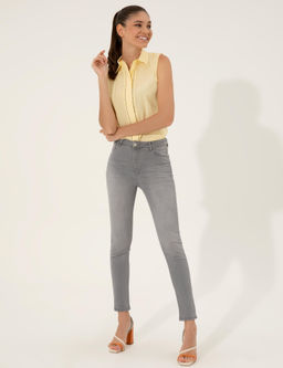 Sar_ Regular Fit Kolsuz Bluz - Pierre cardin фото 3