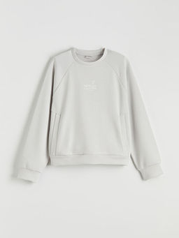 New York Bask?l? K?z ?ocuk Soft Touch Sweatshirt ve Tayt
