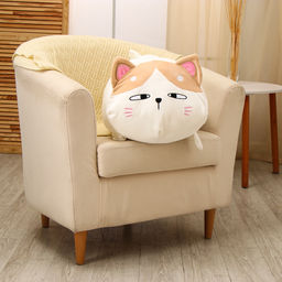 Мягкая игрушка Кот, 70 см, цвет белый