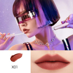 ZEESEA Помада для губ жидкая Interstellar discovery velvet lip cream тон X01, 2 г  фото 5