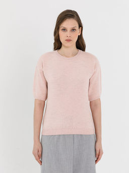 Блузка вязаная