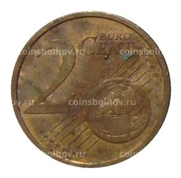 2 евроцента 2002 года D Германия