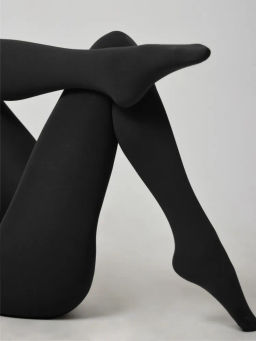 Колготки женские теплые с флисом TEATRO ICE STYLE 240 черный фото 13