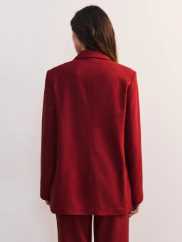 Однобортный жакет с содержанием льна ZR2605012501-77 / Zarina