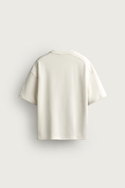 SUDADERA RELAXED FIT INTERLOCK / Blanco roto - Zara фото 10